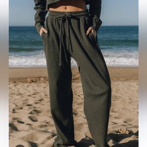 Daily Drills Vintage Black Thermal Pants